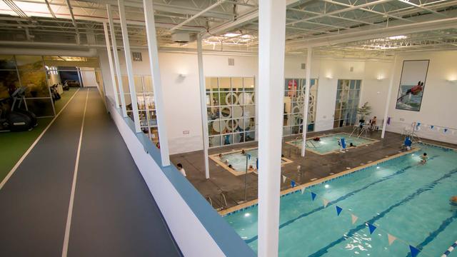 indoor running track